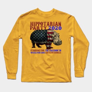 Hippotarian Party 2020 Long Sleeve T-Shirt